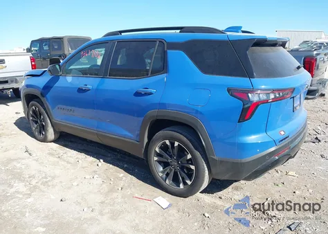 2025 Chevrolet Equinox Fwd Rs из США, поврежденный, VIN 3GNAXLEG5SL120803